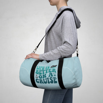 Lightweight Duffel Bag, Cruise Vacation Luggage, Graduation Gift Idea