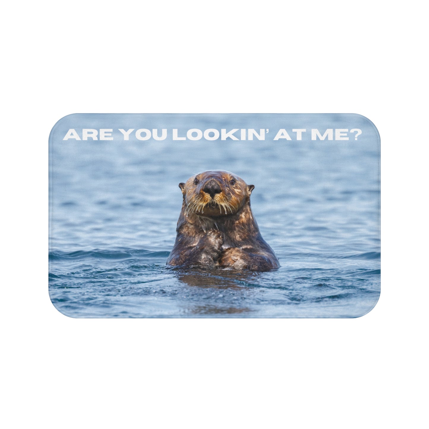 Adorable Otter Mat for the Bathroom or Any Room