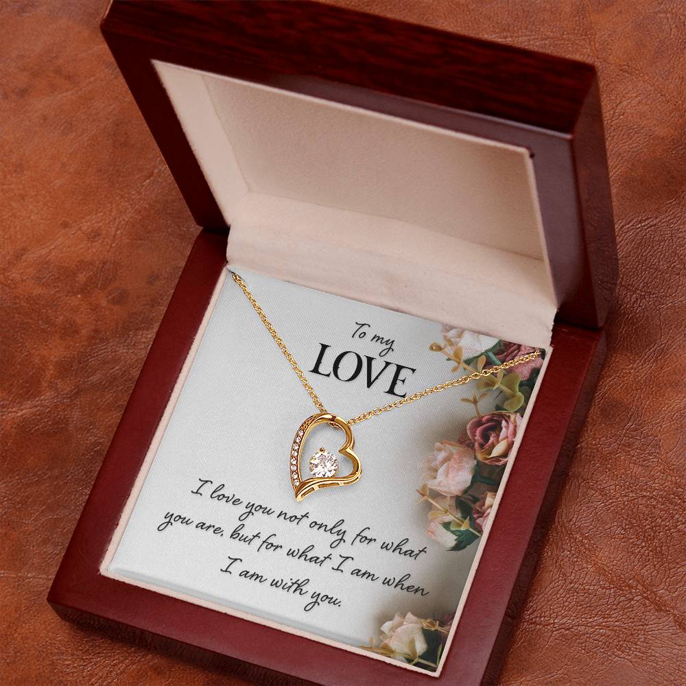 Forever Love Necklace - To My Love