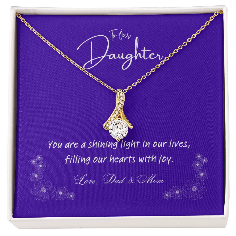 Shining Light Necklace for Our Daughter