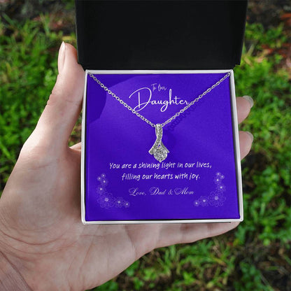 Shining Light Necklace for Our Daughter