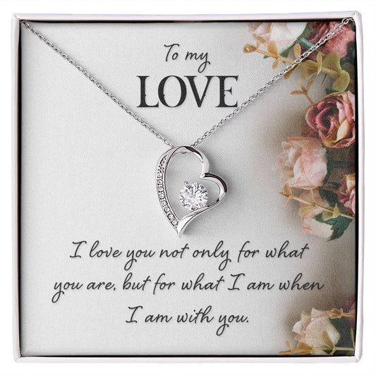 Forever Love Necklace - To My Love