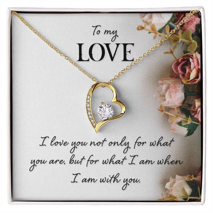 Forever Love Necklace - To My Love